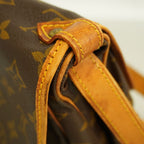 Louis Vuitton Shoulder Bag Monogram Saumur 30 Brown — view 7