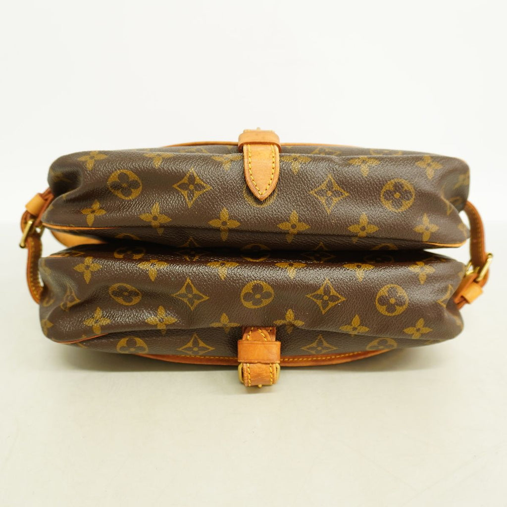 Louis Vuitton Shoulder Bag Monogram Saumur 30 Brown — view 3