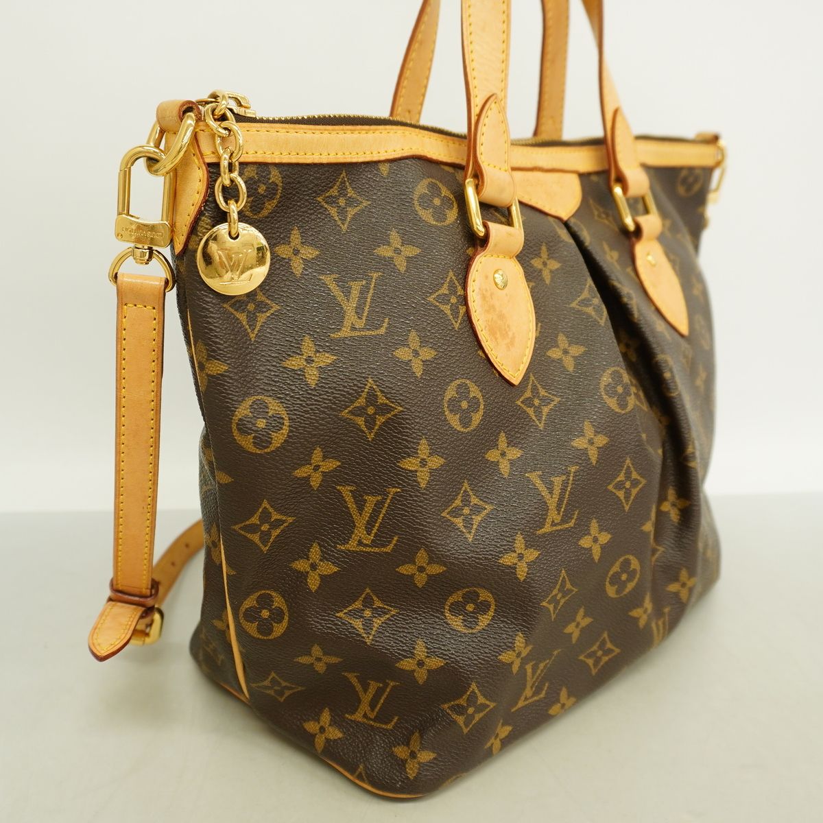Louis Vuitton Tote Bag Monogram Palermo PM Brown 2-Way — view 2