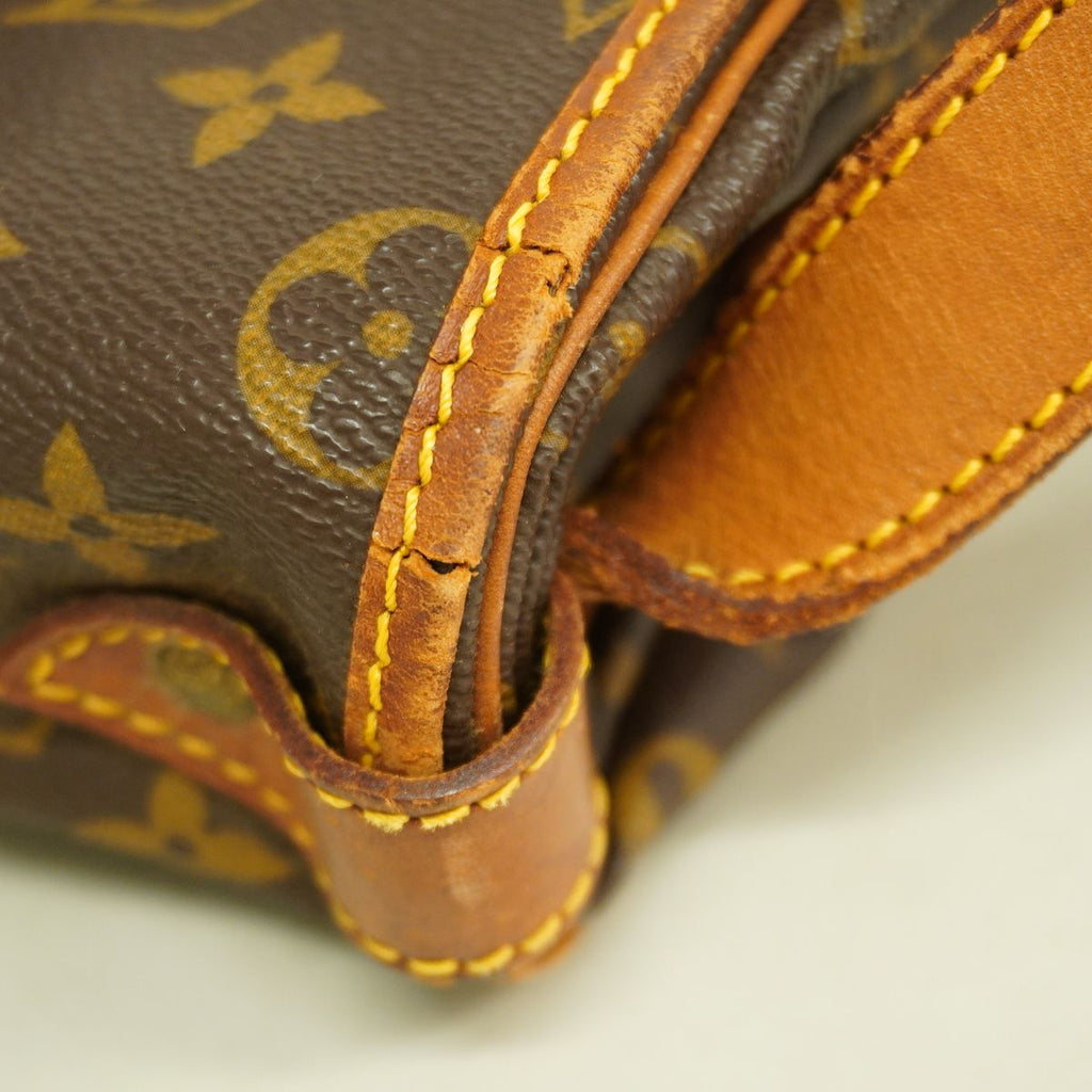 Louis Vuitton Shoulder Bag Monogram Saumur 43 Brown — view 7