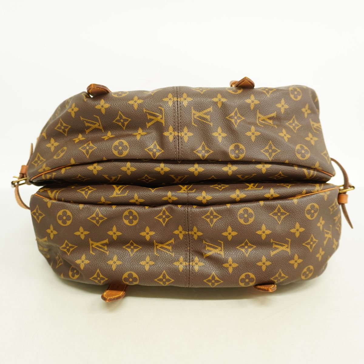 Louis Vuitton Shoulder Bag Monogram Saumur 43 Brown — view 3