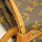Louis Vuitton Shoulder Bag Monogram Saumur 43 Brown — view 6