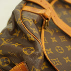 Louis Vuitton Shoulder Bag Monogram Saumur 43 Brown — view 8