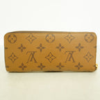 Louis Vuitton Wallet Monogram Reverse Portefeuille Clemence Brown — view 8