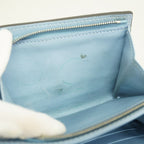 Louis Vuitton Wallet Mahina Portefeuille Iris Compact Blue White — view 3