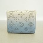 Louis Vuitton Wallet Mahina Portefeuille Iris Compact Blue White — view 8