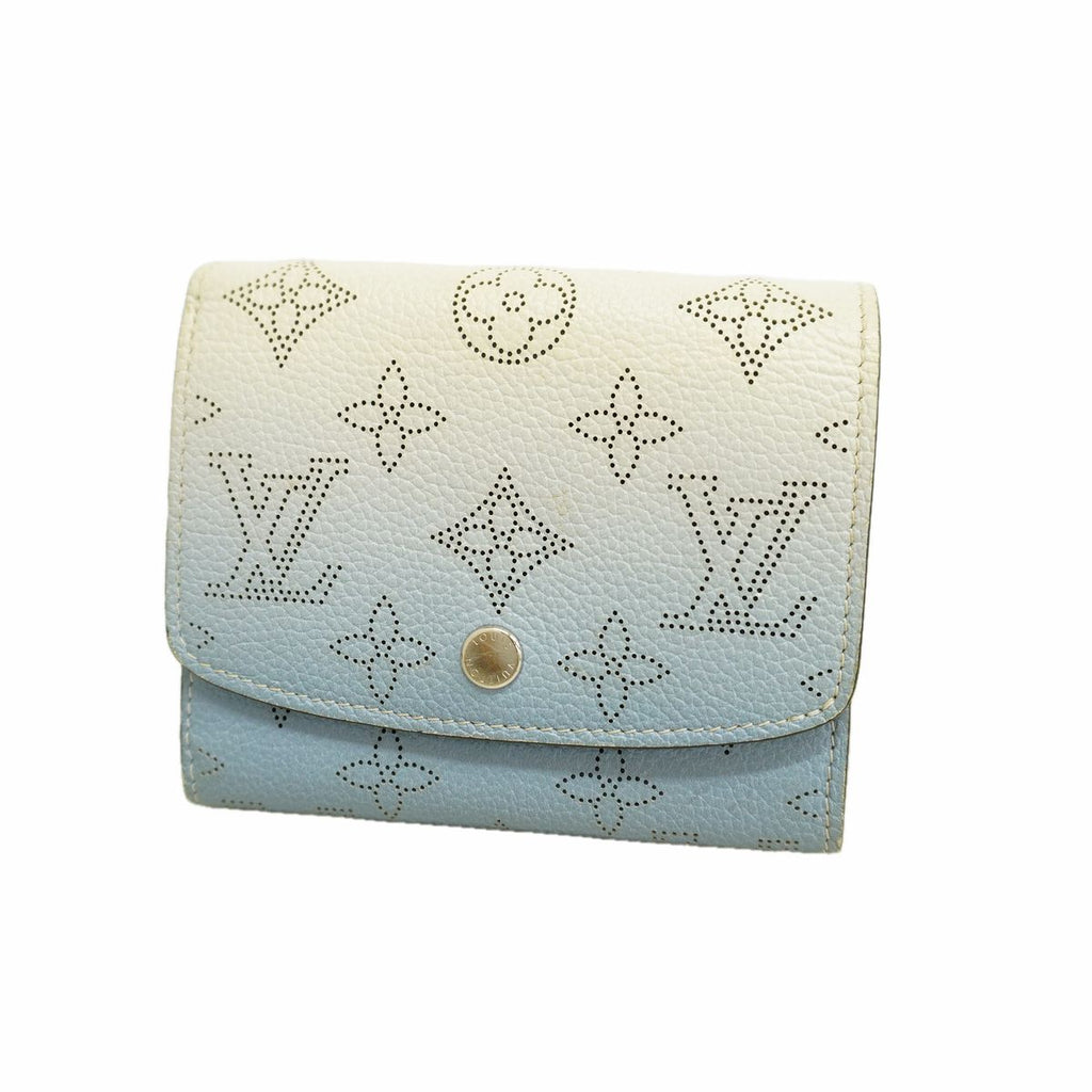 Louis Vuitton Wallet Mahina Portefeuille Iris Compact Blue White