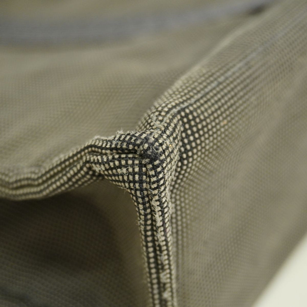 Hermes Tote Bag Herline MM Nylon Gray Silver — view 8