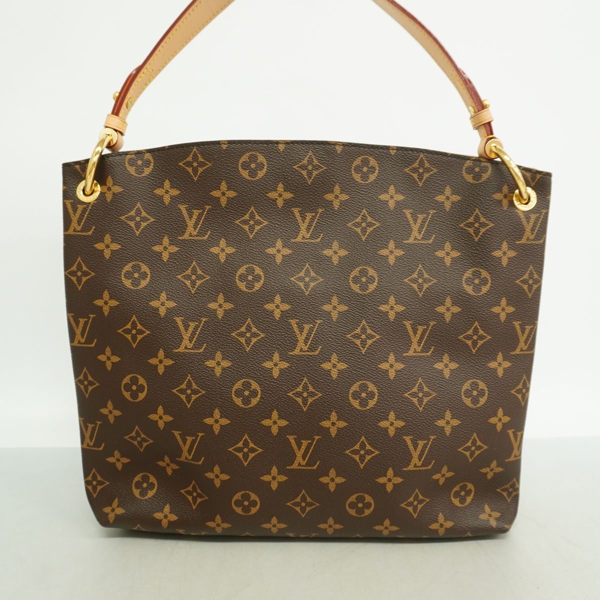 Louis Vuitton Shoulder Bag Monogram Graceful PM Brown — view 8