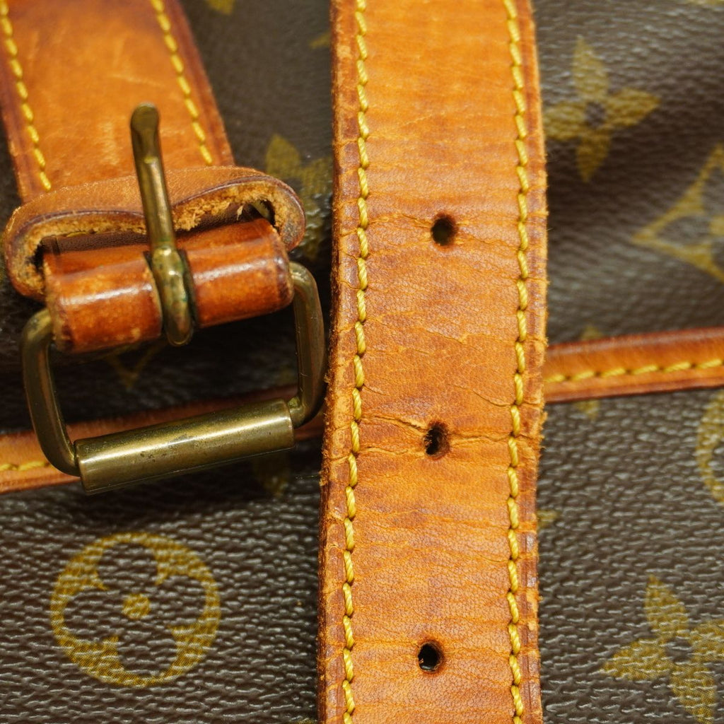 Louis Vuitton Shoulder Bag Monogram Saumur 35 Brown — view 8
