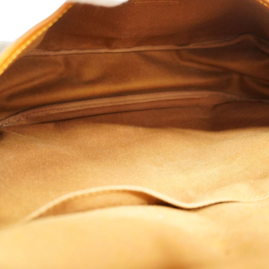 Louis Vuitton Shoulder Bag Monogram Saumur 35 Brown — view 3