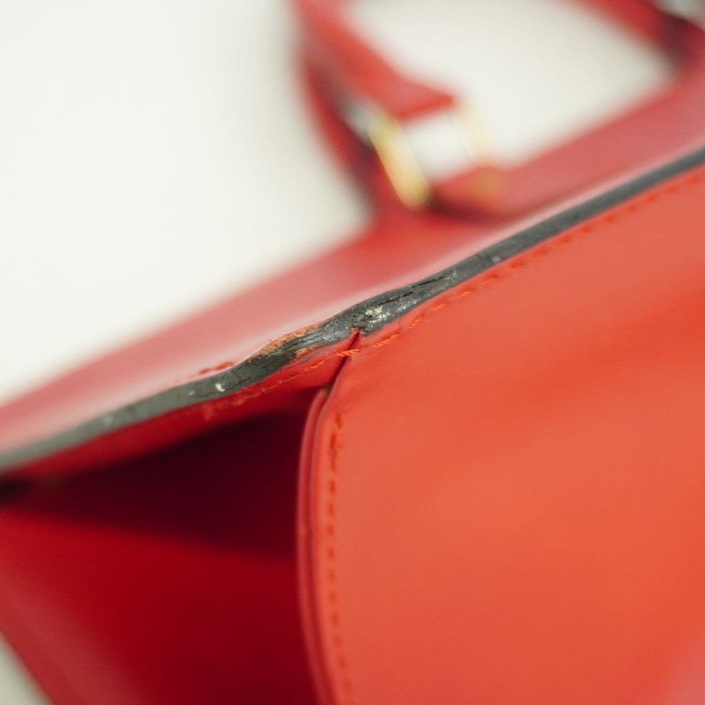 Louis Vuitton Handbag Epi Sac Triangle Castilian Red — view 7