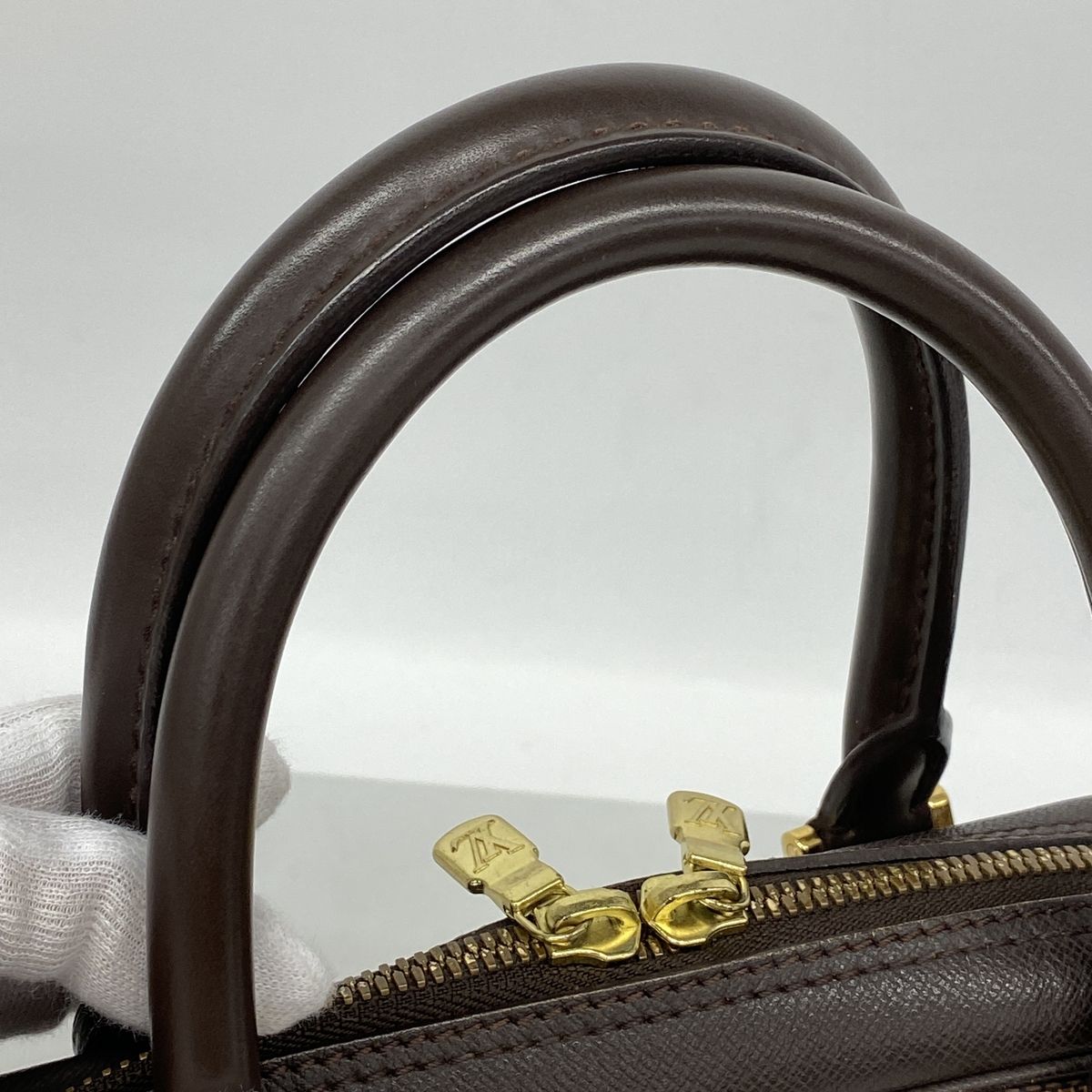 Louis Vuitton Handbag Damier Brera Ebene — view 8