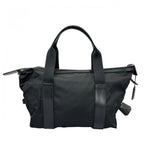 Prada Handbag Mini Boston Nylon Black Triangle Logo — view 2