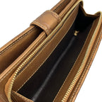 Gucci Wallet Guccissima Line GG Twins Bronze Leather — view 4
