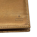 Gucci Wallet Guccissima Line GG Twins Bronze Leather — view 5