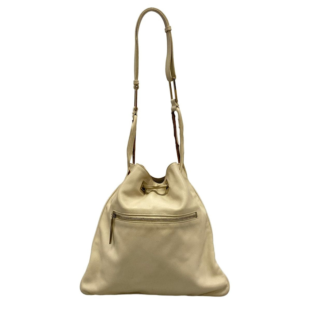 Gucci Shoulder Bag Ivory Leather