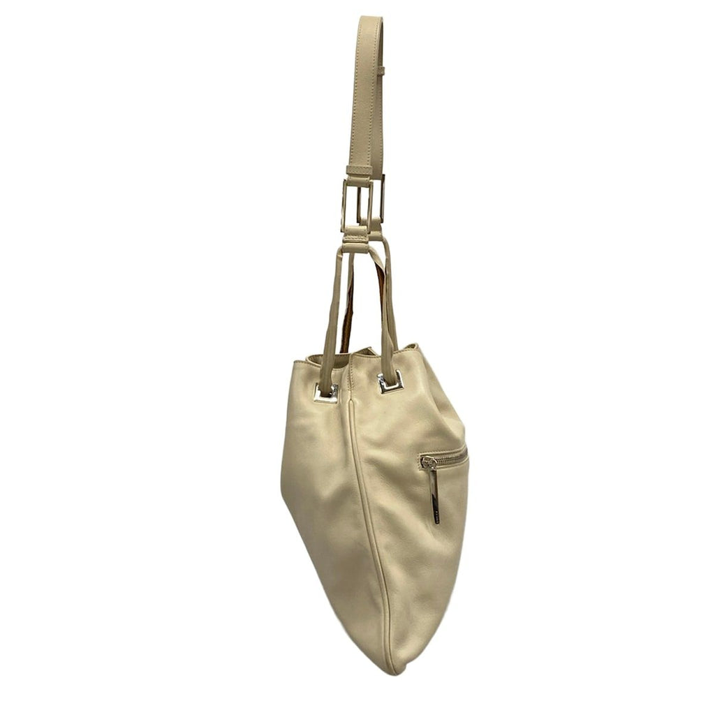 Gucci Shoulder Bag Ivory Leather — view 2