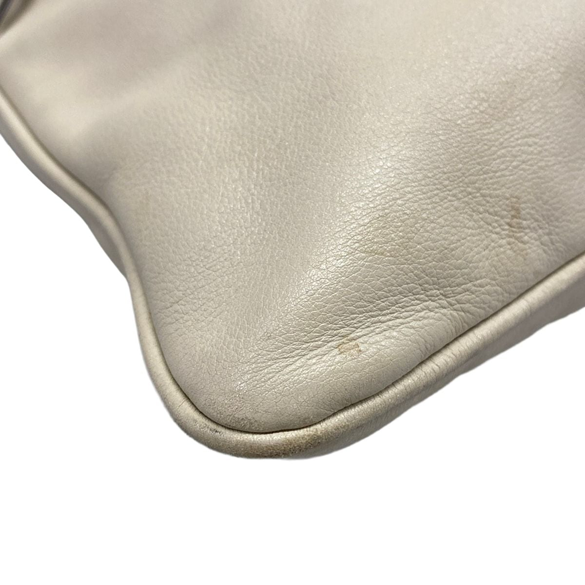 Gucci Shoulder Bag Ivory Leather — view 6