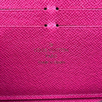 Louis Vuitton Wallet Monogram Portefeuille Clemence Hot Pink Zip Around — view 5