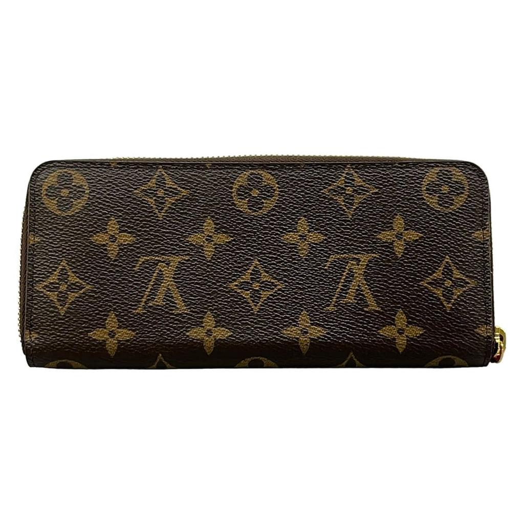 Louis Vuitton Wallet Monogram Portefeuille Clemence Hot Pink Zip Around — view 2