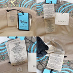 Gucci Disney Hat S GG Pattern Donald Duck Brown Hat Cotton — view 7