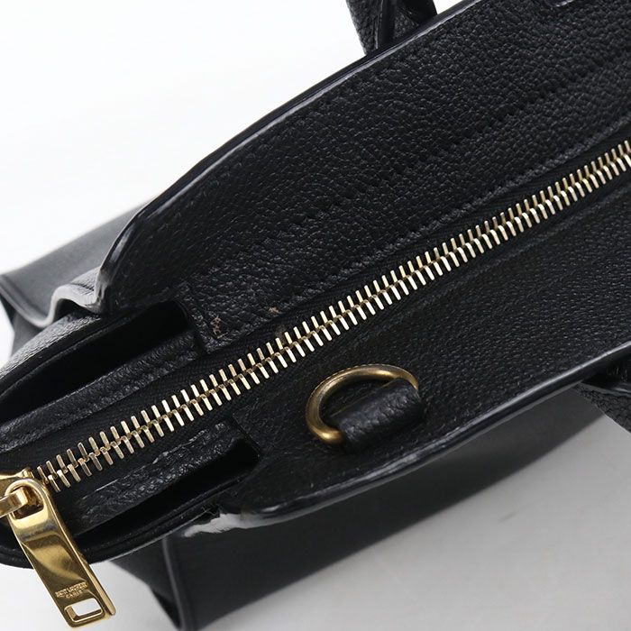 Saint Laurent 2-Way Downtown Cabas Handbag Calfskin — view 6