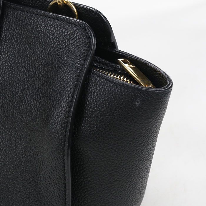 Saint Laurent 2-Way Downtown Cabas Handbag Calfskin — view 8