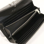 Saint Laurent Large Flap Wallet Cassandra Bifold Calfskin — view 3