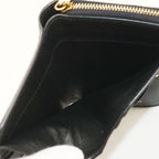 Saint Laurent Compact Zip Wallet Tiny Monogram Bifold Calfskin — view 4