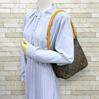 Louis Vuitton Looping MM Monogram Shoulder Bag Canvas Brown — view 2