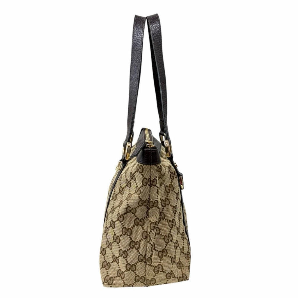 Gucci Abbey Tote Bag GG Canvas Beige — view 4