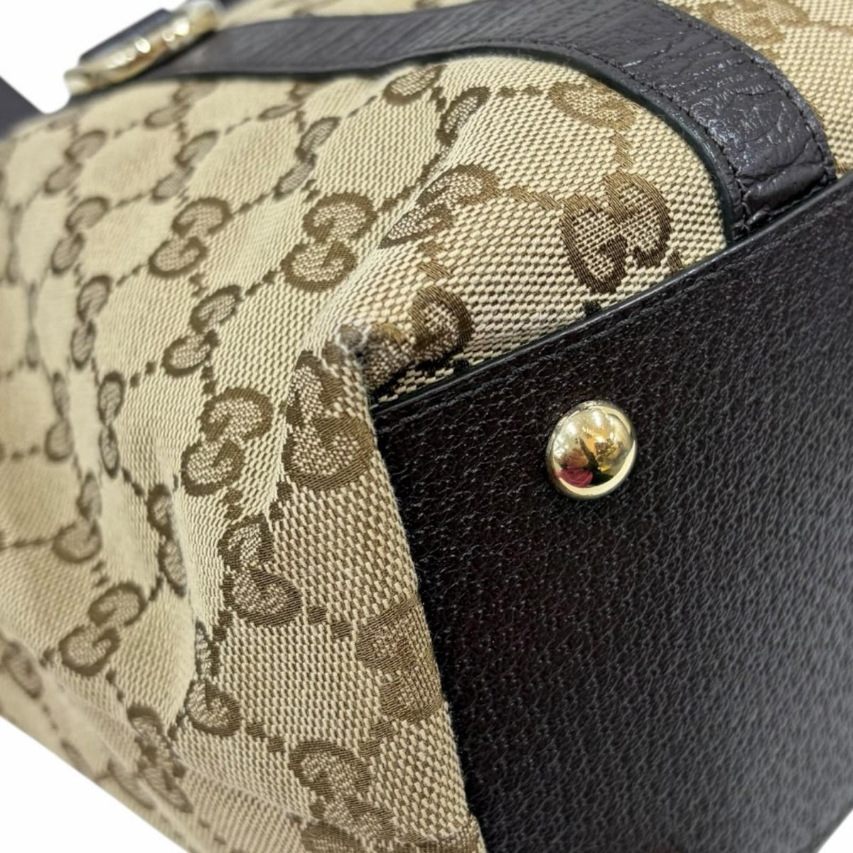 Gucci Abbey Tote Bag GG Canvas Beige — view 7