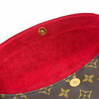 Louis Vuitton Sonatine Monogram Handbag Canvas Brown — view 7