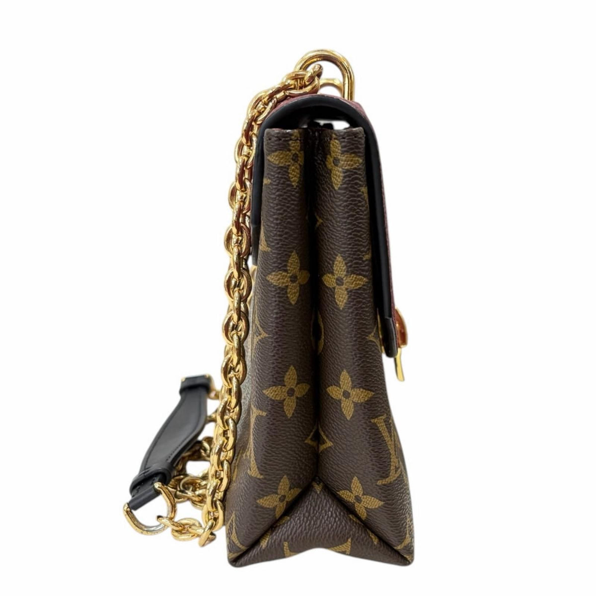 Louis Vuitton Saint Prasino Monogram Shoulder Bag Canvas Brown — view 4