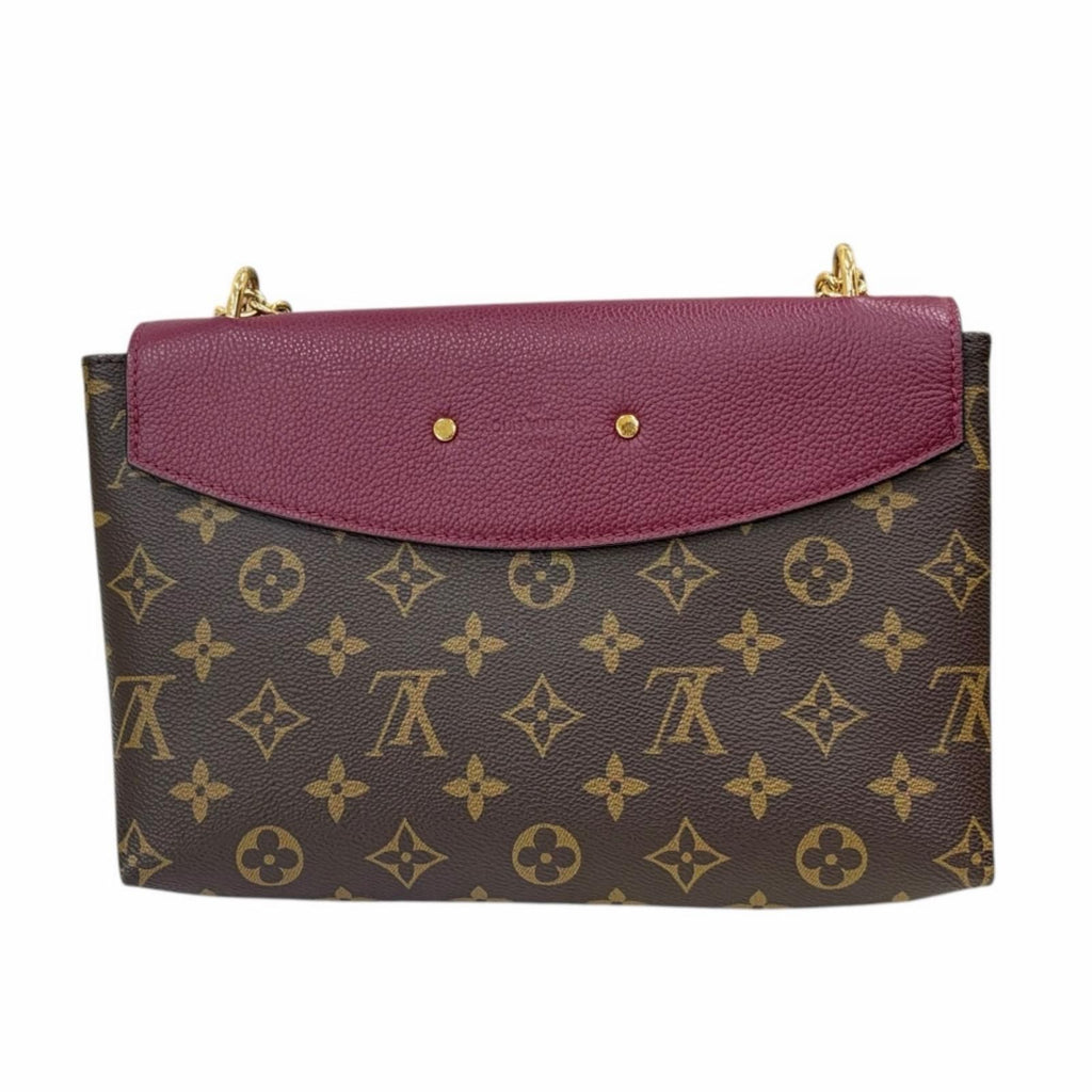 Louis Vuitton Saint Prasino Monogram Shoulder Bag Canvas Brown — view 3