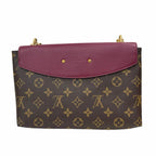 Louis Vuitton Saint Prasino Monogram Shoulder Bag Canvas Brown — view 3