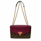 Louis Vuitton Saint Prasino Monogram Shoulder Bag Canvas Brown