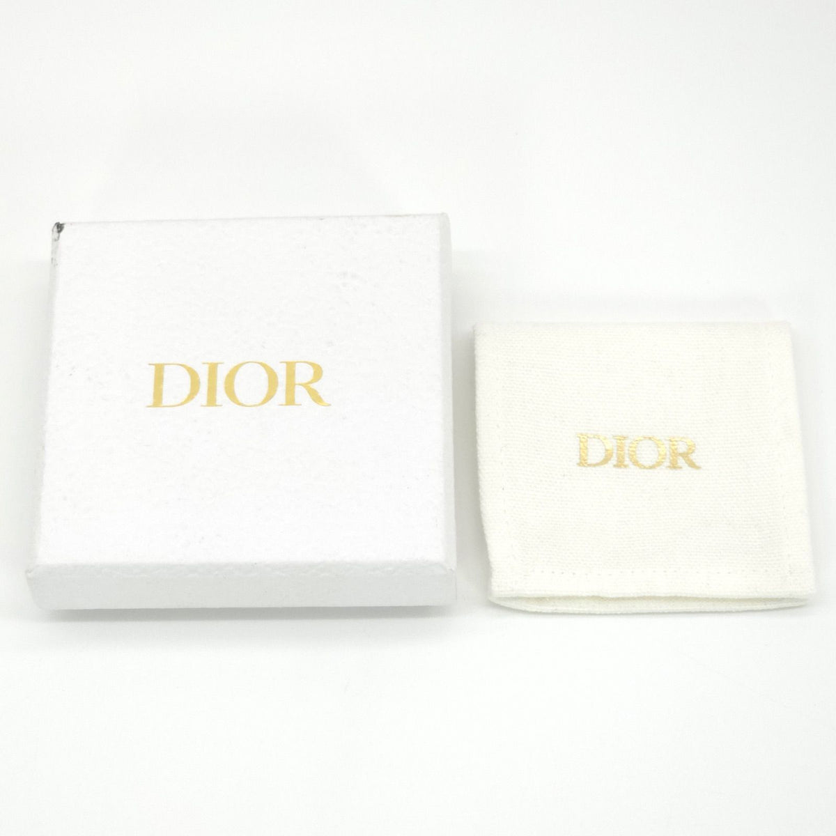 Dior CD Icon Chain Link Ring M Sterling Silver Bag Dior Oblique — view 7