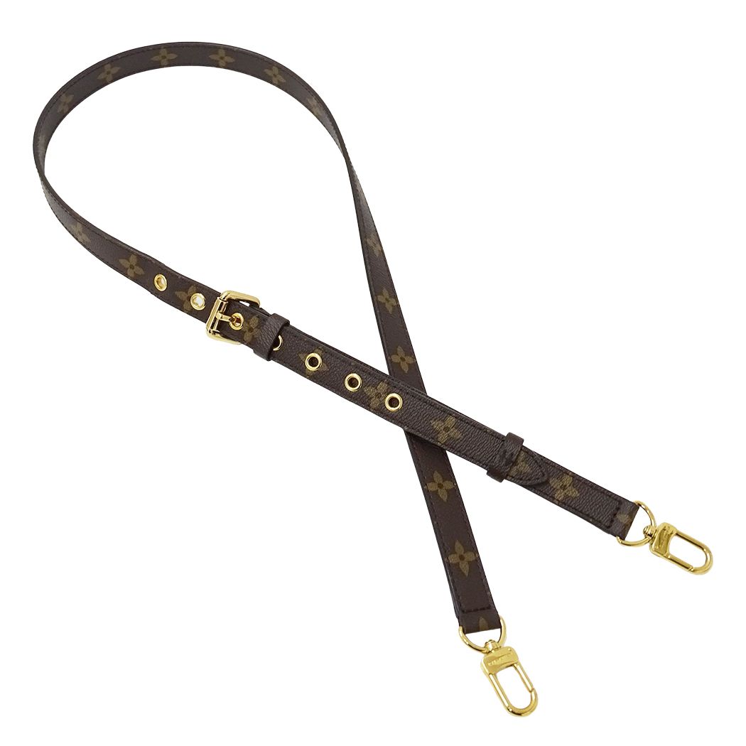 Louis Vuitton Shoulder Strap Monogram Brown Bag