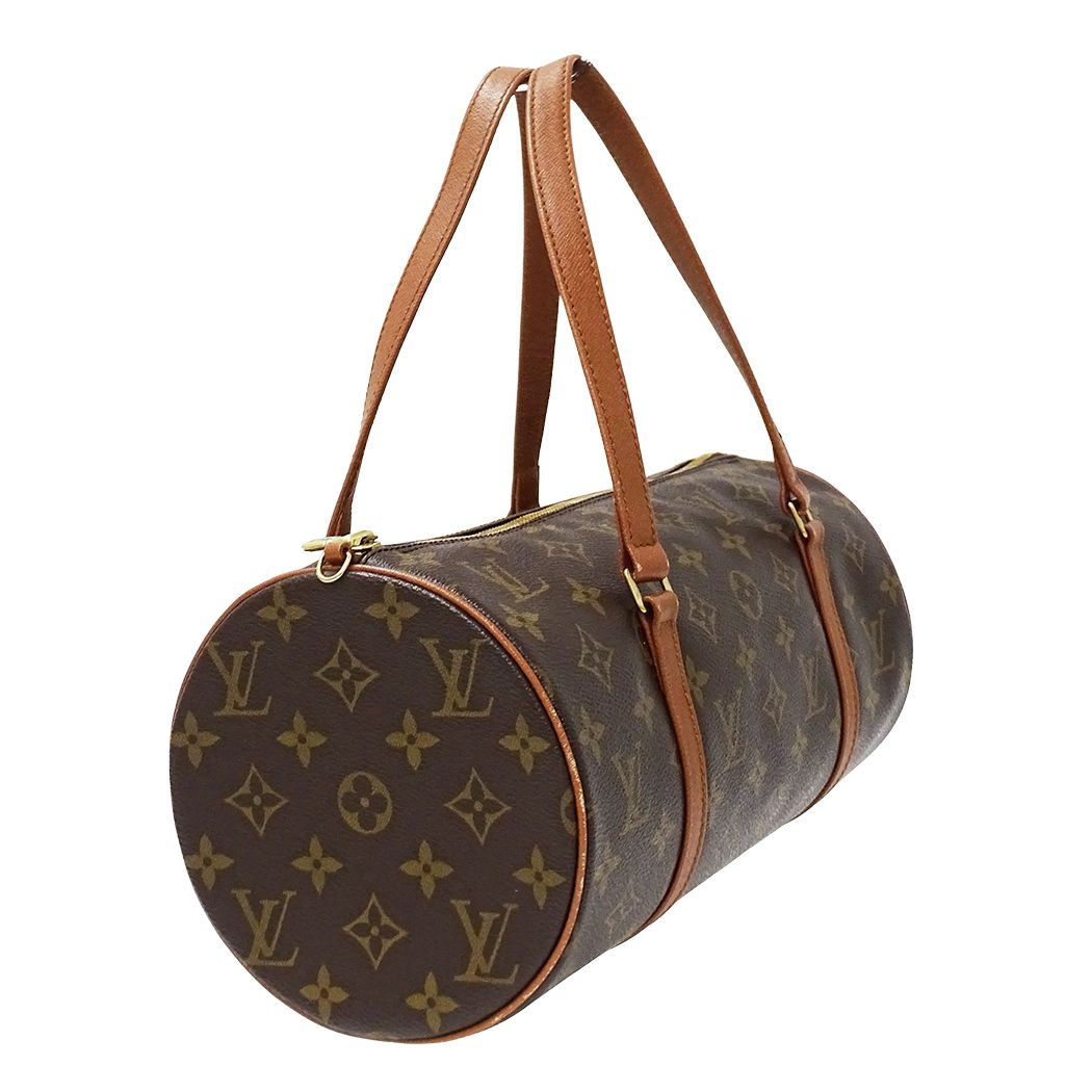 Louis Vuitton Bag Monogram Handbag Papillon 30 Brown — view 4