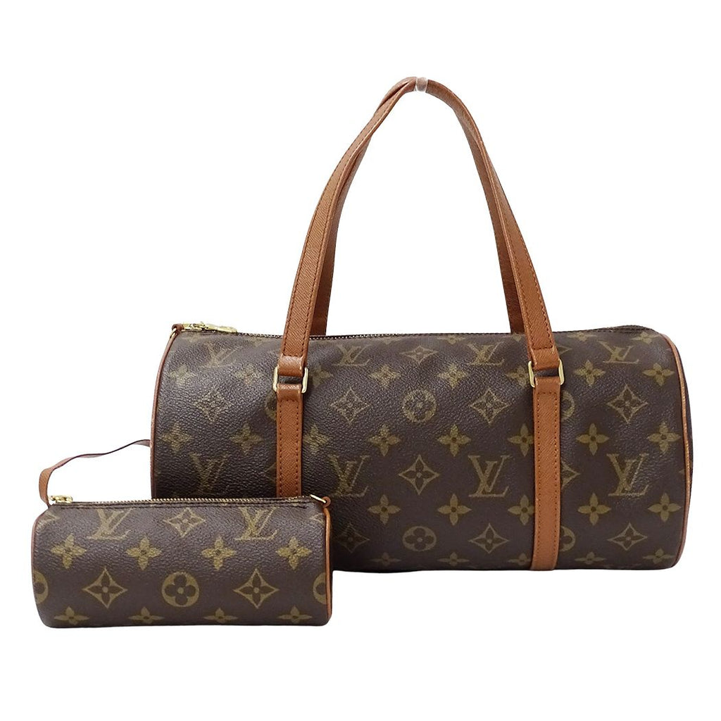 Louis Vuitton Bag Monogram Handbag Papillon 30 Brown