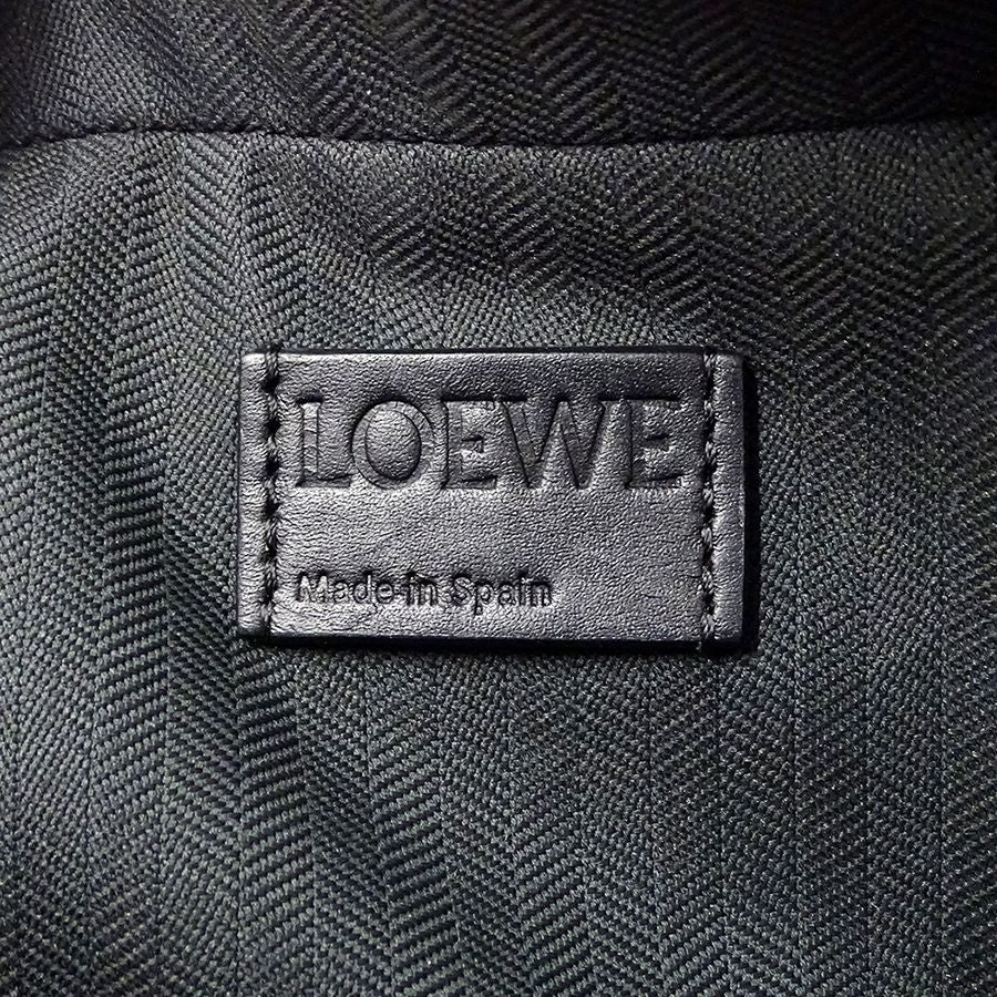 Loewe 2-Way Shoulder Bag Leather Black Small — view 6