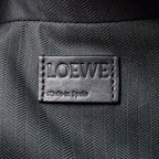 Loewe 2-Way Shoulder Bag Leather Black Small — view 6