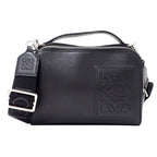Loewe 2-Way Shoulder Bag Leather Black Small
