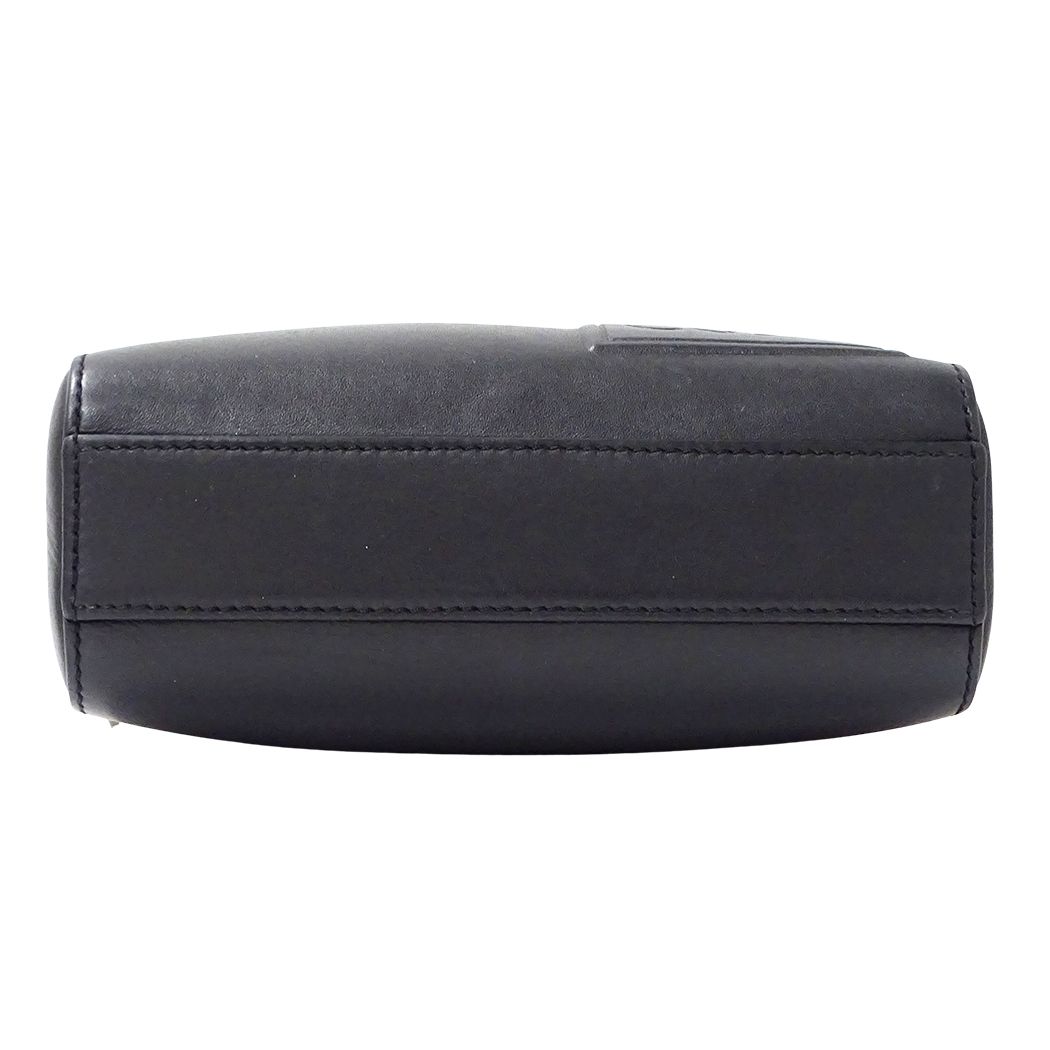 Loewe 2-Way Shoulder Bag Leather Black Small — view 3