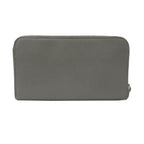 Prada Wallet Saffiano Gray Zip Around — view 2