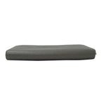 Prada Wallet Saffiano Gray Zip Around — view 3