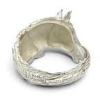 Hermes Vintage 925 Cheval Hose Ring Silver — view 3