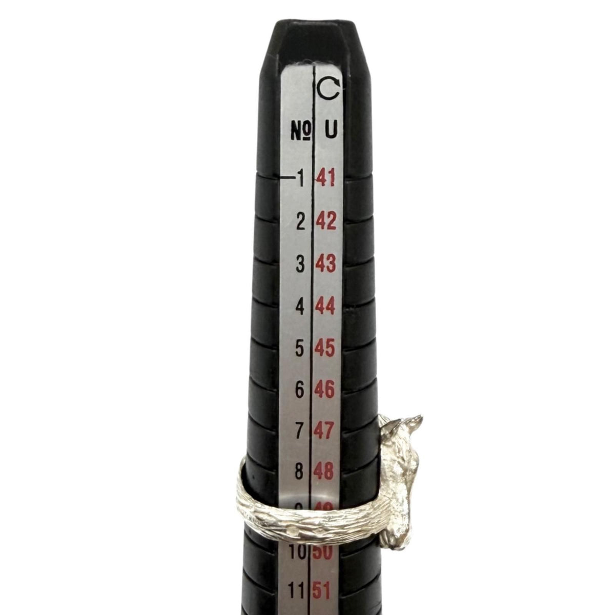 Hermes Vintage 925 Cheval Hose Ring Silver — view 8